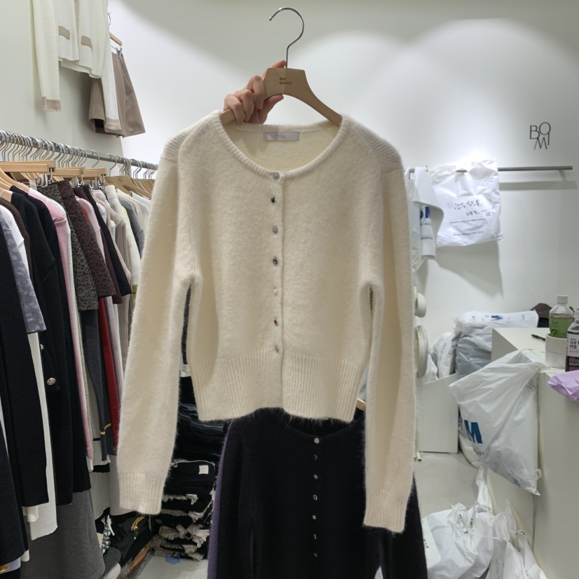 BY BOMI東大門直郵女裝新款真品熱賣休閑時尚開衫開衫紐扣BY BOMI開衫圖色2