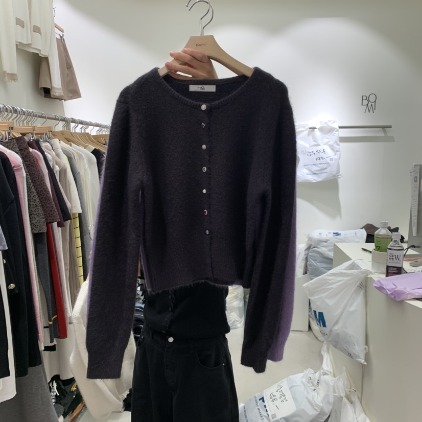 BY BOMI東大門直郵女裝新款真品熱賣休閑時尚開衫開衫紐扣BY BOMI開衫圖色3
