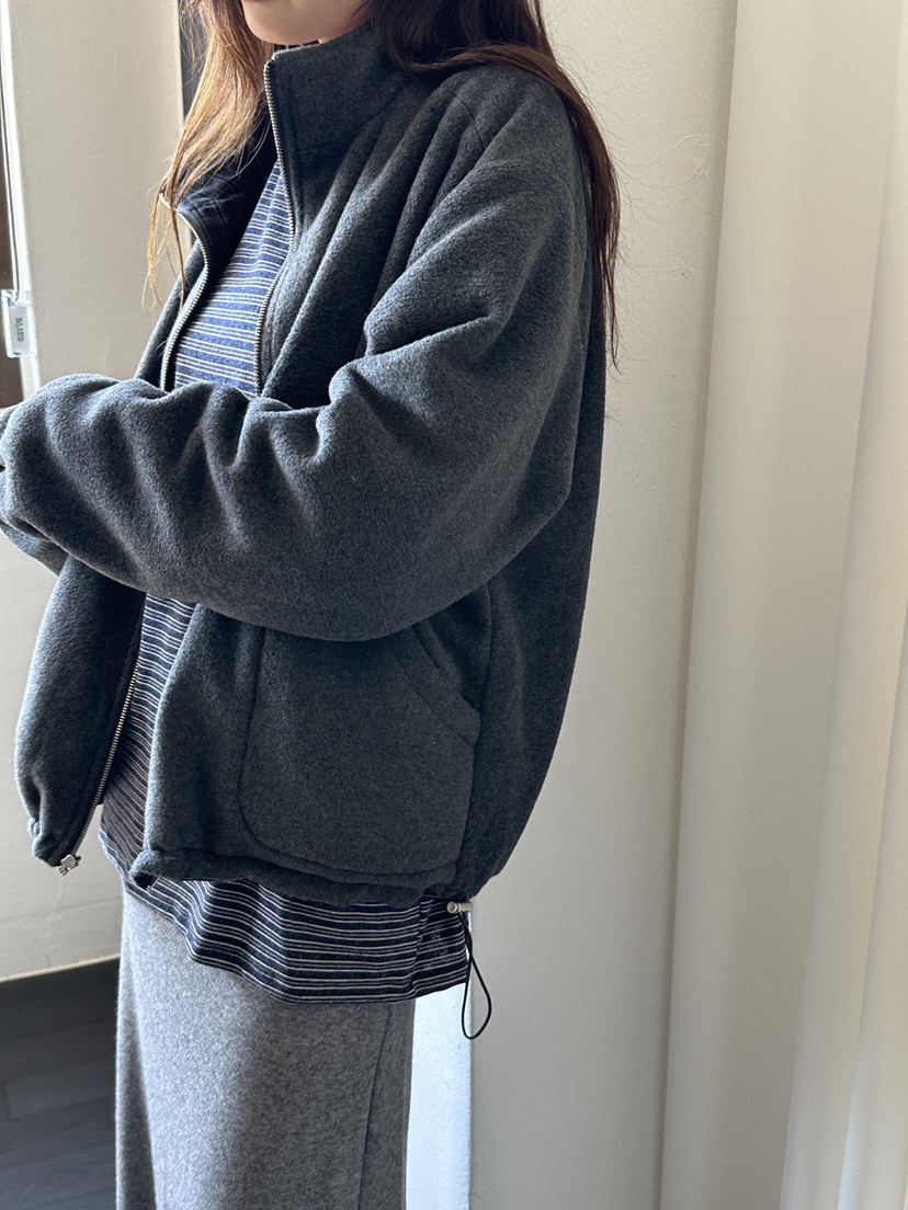 NDE東大門代購女士新款時尚真品熱賣推薦休閑夾克兩面穿雙面BOHEME_NDE夾克