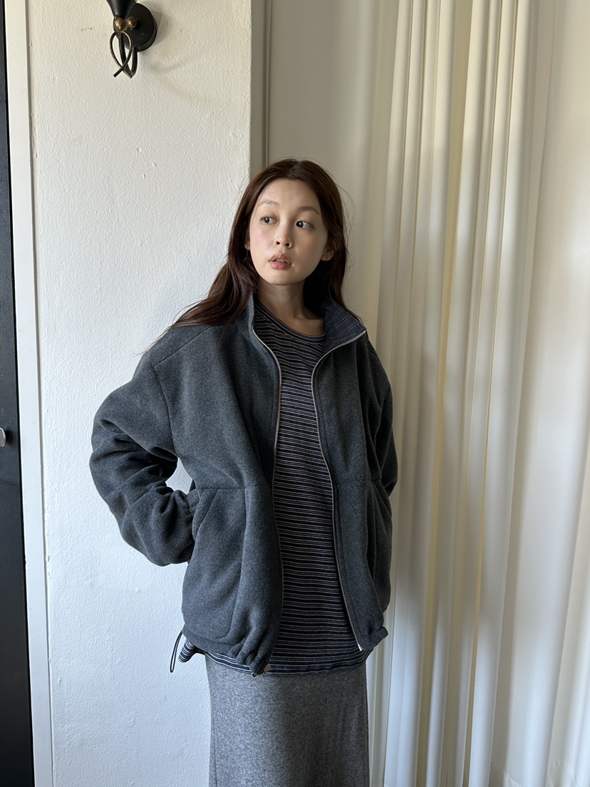 NDE東大門代購女士新款時尚真品熱賣推薦休閑夾克兩面穿雙面BOHEME_NDE夾克