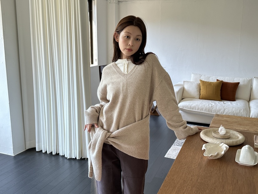 NDE韓國直郵女裝新款人氣真品時尚熱賣圍巾披肩羊毛圍巾披肩BOHEME_NDE圍巾/披肩