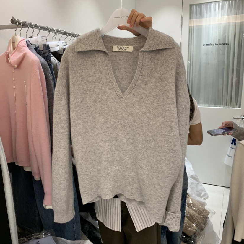 MONDAY TO SUNDAY東大門代購女裝新品熱賣時尚推薦針織衫MONDAY TO SUNDAY針織衫圖色2