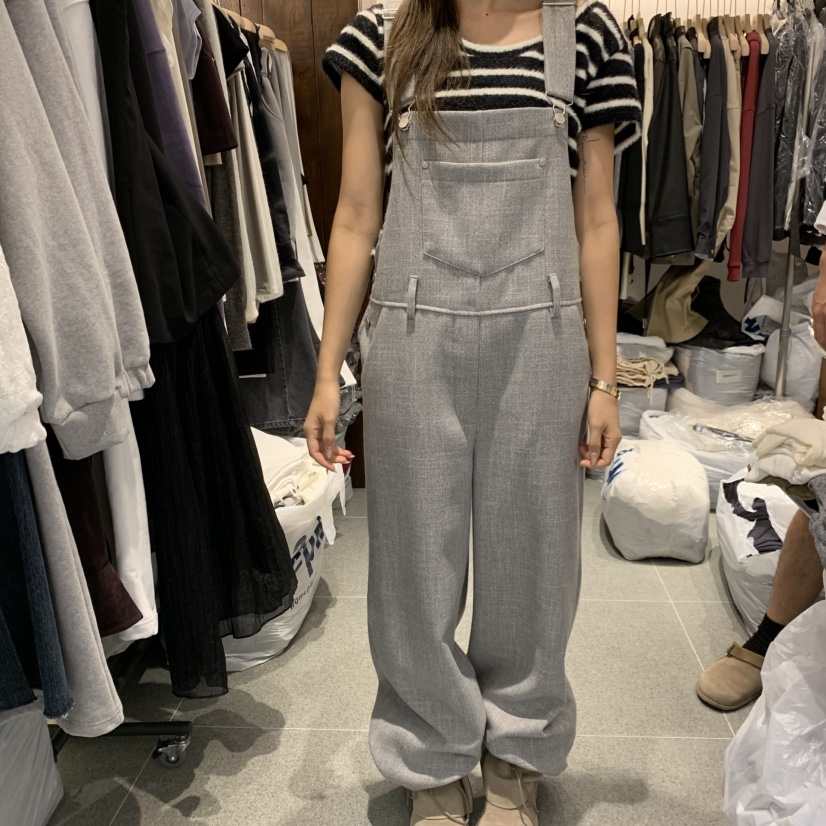 ONDA東大門代購女裝新品熱賣休閑真品人氣推薦時尚背帶褲ONDA背帶褲圖色2