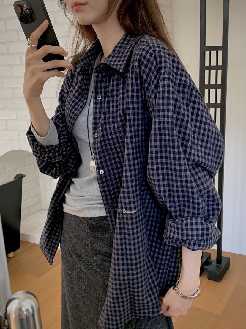 DEUO東大門代購女裝新款人氣時尚休閑真品推薦襯衫蕾絲衫DEUO襯衫/蕾絲衫