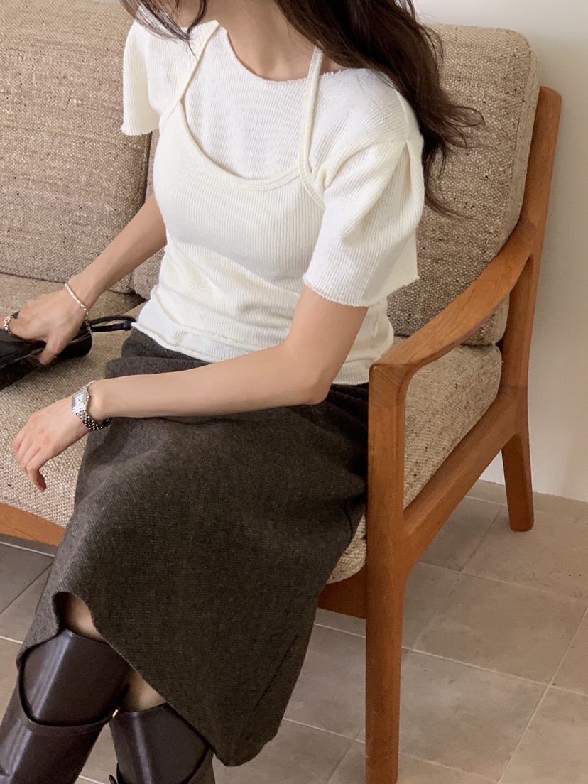 DEUO韓國代購女士新品休閑推薦真品人氣熱賣半身裙中短裙DEUO半身裙/中短裙