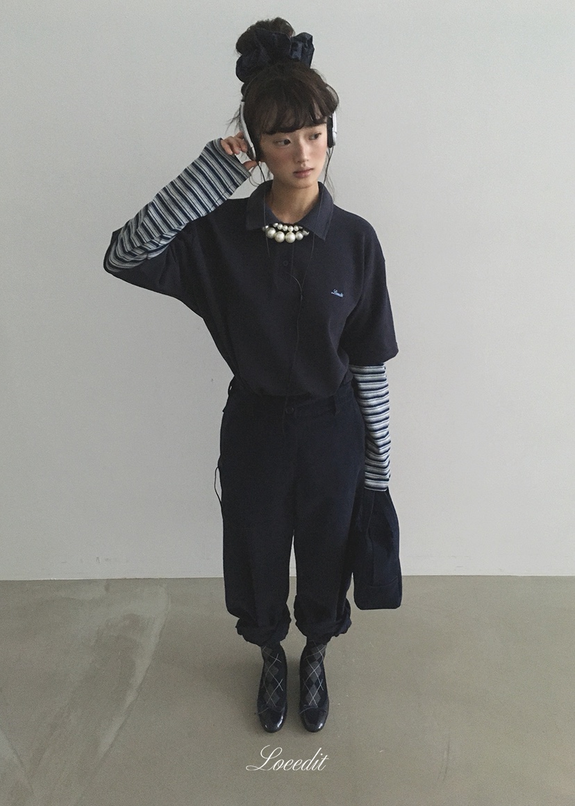LOEEDIT韓國直郵女士新款推薦人氣時尚休閑熱賣真品休閑褲LOEEDIT休閑褲
