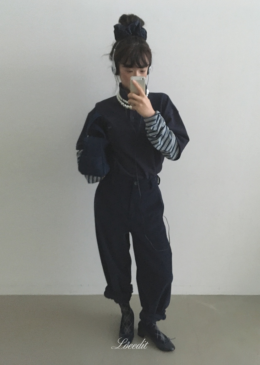LOEEDIT韓國直郵女士新品時尚推薦休閑熱賣真品人氣長袖T恤LOEEDIT長袖T恤