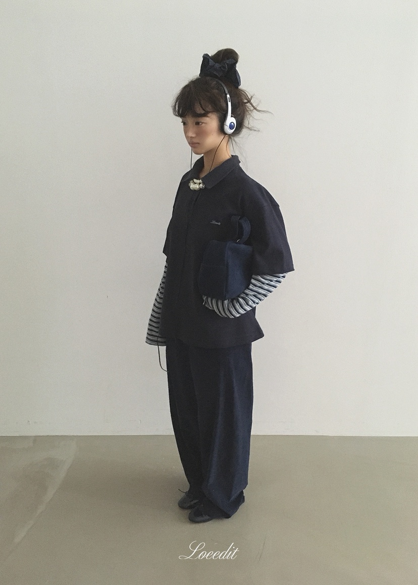 LOEEDIT韓國直郵女士新品時尚推薦休閑熱賣真品人氣長袖T恤LOEEDIT長袖T恤