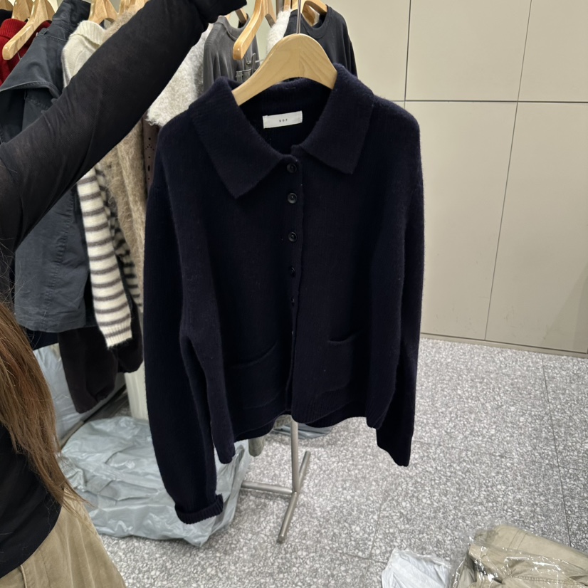 SOF東大門實拍女裝新品人氣熱賣推薦休閑時尚開衫口袋開衫SOF開衫圖色3