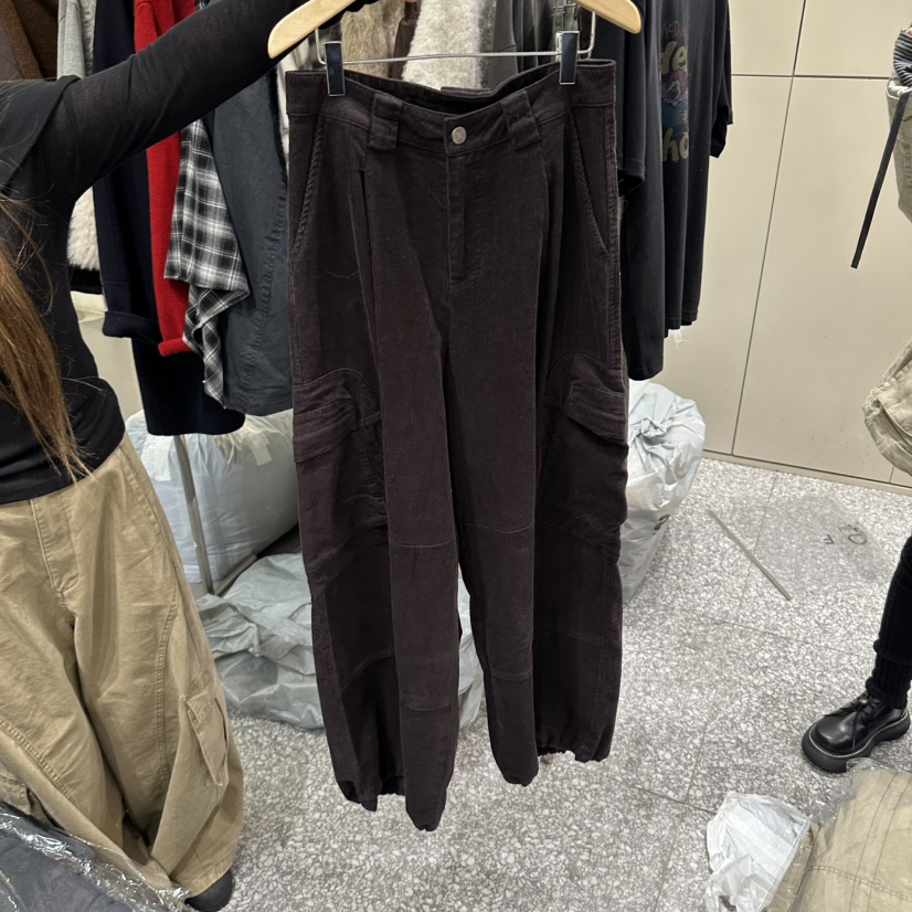 SOF東大門直郵女裝新款時尚真品休閑人氣熱賣推薦休閑褲SOF休閑褲圖色2棕色
