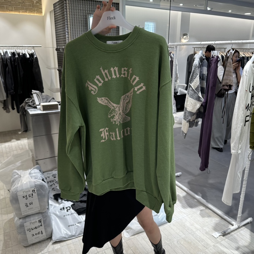 FLEEK東大門實拍女裝新款熱賣時尚真品人氣推薦休閑衛衣Fleek衛衣圖色2
