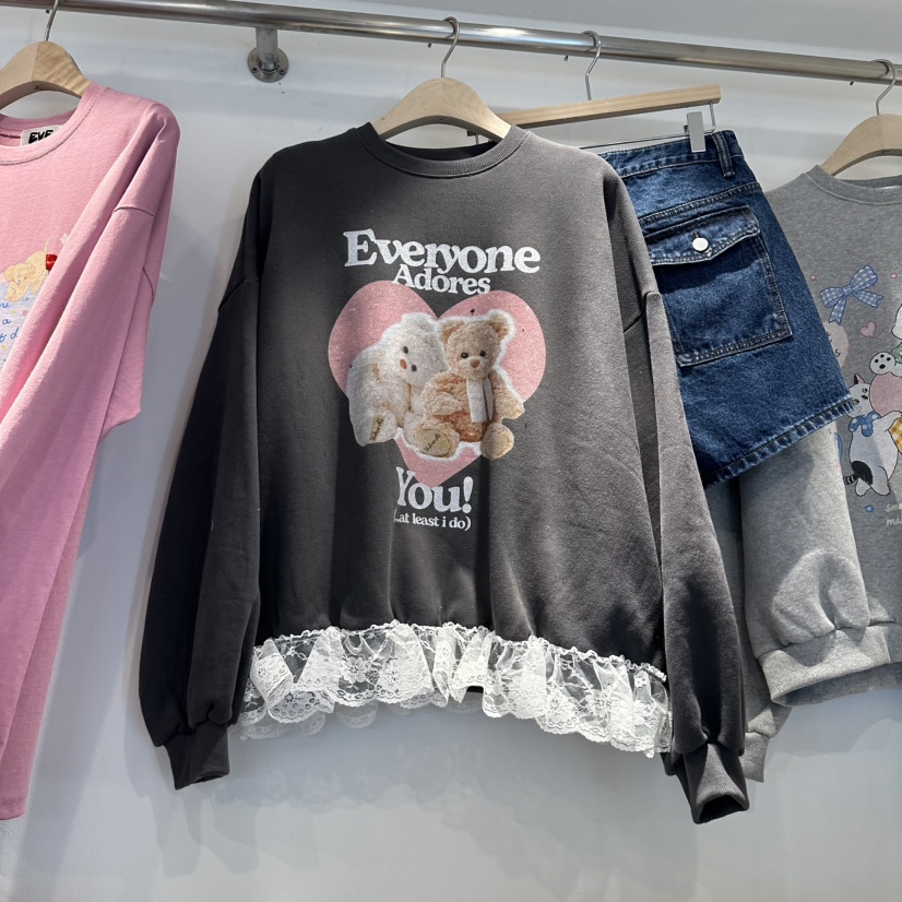 EVE韓國代購女士新款休閑熱賣時尚真品人氣推薦衛衣EVE衛衣圖色3