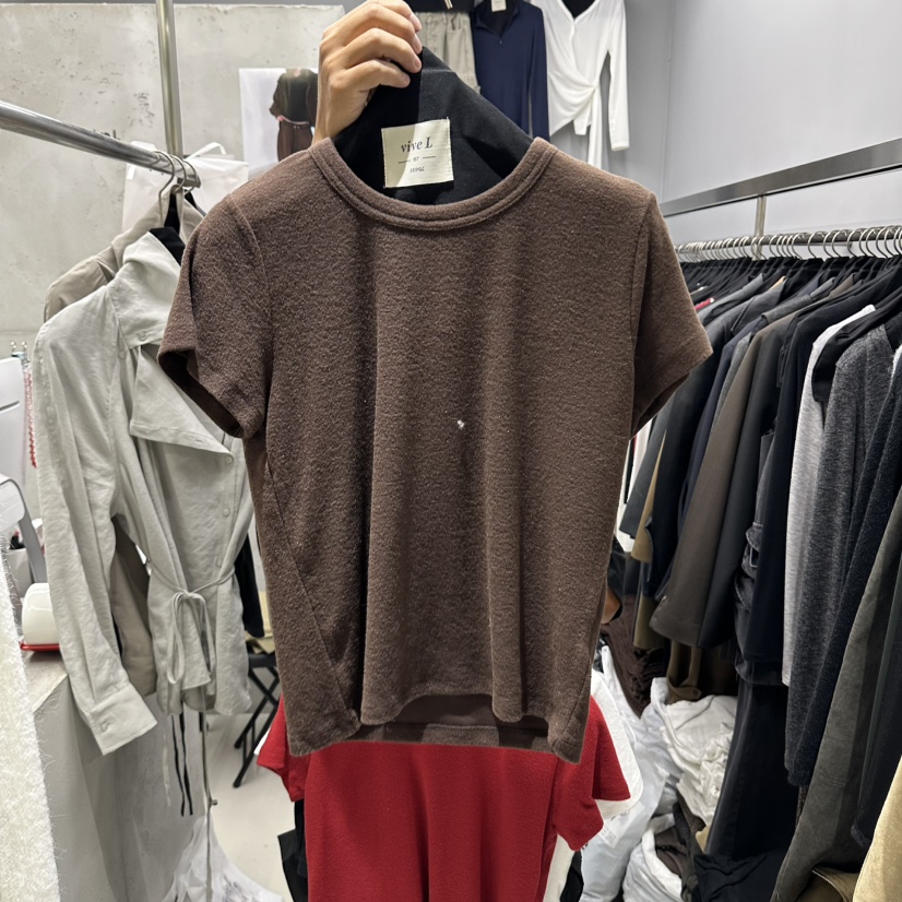 VIVEL東大門實拍女士新品熱賣時尚真品推薦休閑人氣T恤VIVELT恤圖色3