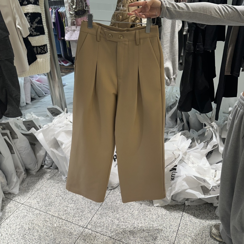 VIRKIN韓國直郵女裝新品真品熱賣推薦人氣時尚休閑休閑褲VIRKIN休閑褲圖色1