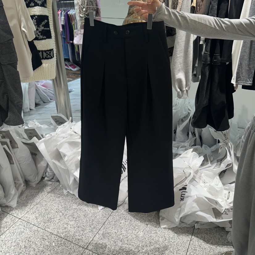 VIRKIN韓國直郵女裝新品真品熱賣推薦人氣時尚休閑休閑褲VIRKIN休閑褲圖色3