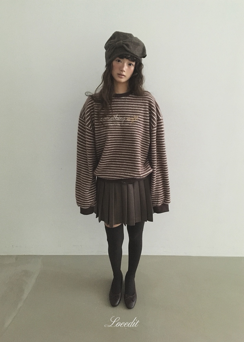 LOEEDIT韓國直郵女士新品休閑時尚人氣熱賣真品推薦短裙褶裙LOEEDIT短裙