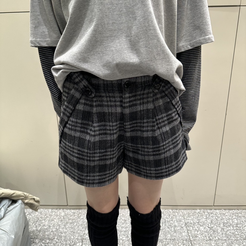 SOF韓國代購女士新品休閑時尚推薦人氣真品熱賣短褲SOF短褲圖色1