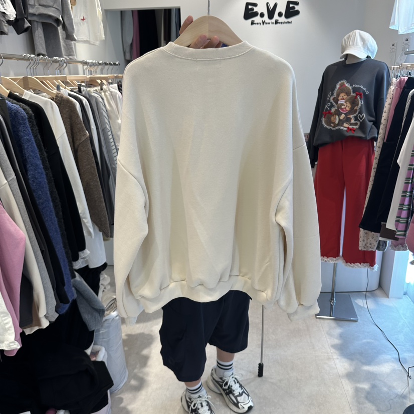 EVE東大門代購女裝新品推薦休閑時尚熱賣人氣真品衛衣EVE衛衣