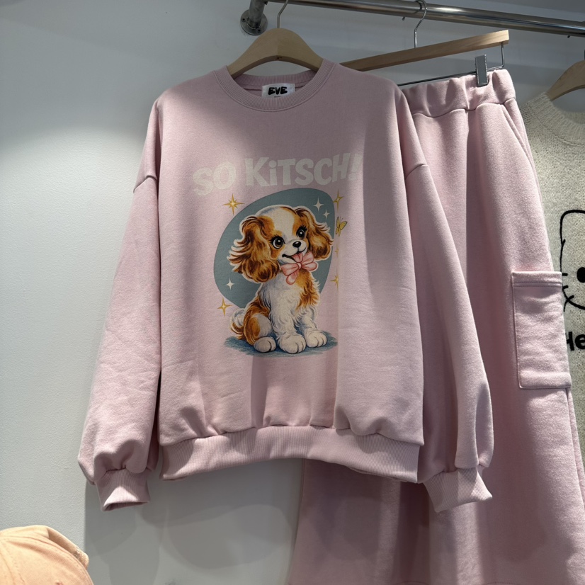 EVE東大門代購女裝新品推薦休閑時尚熱賣人氣真品衛衣EVE衛衣圖色2