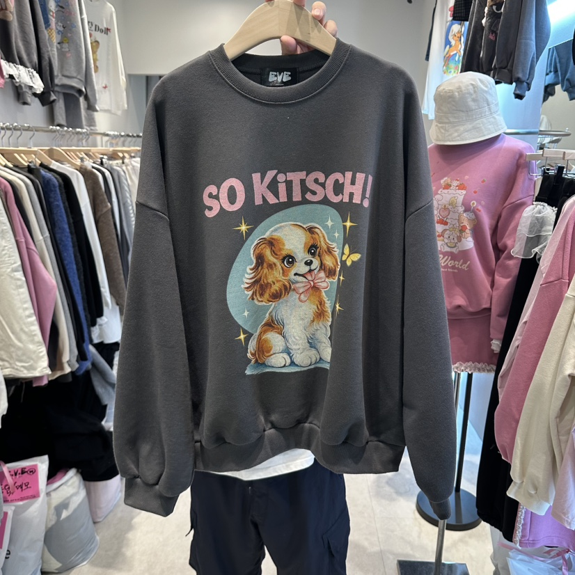 EVE東大門代購女裝新品推薦休閑時尚熱賣人氣真品衛衣EVE衛衣圖色3