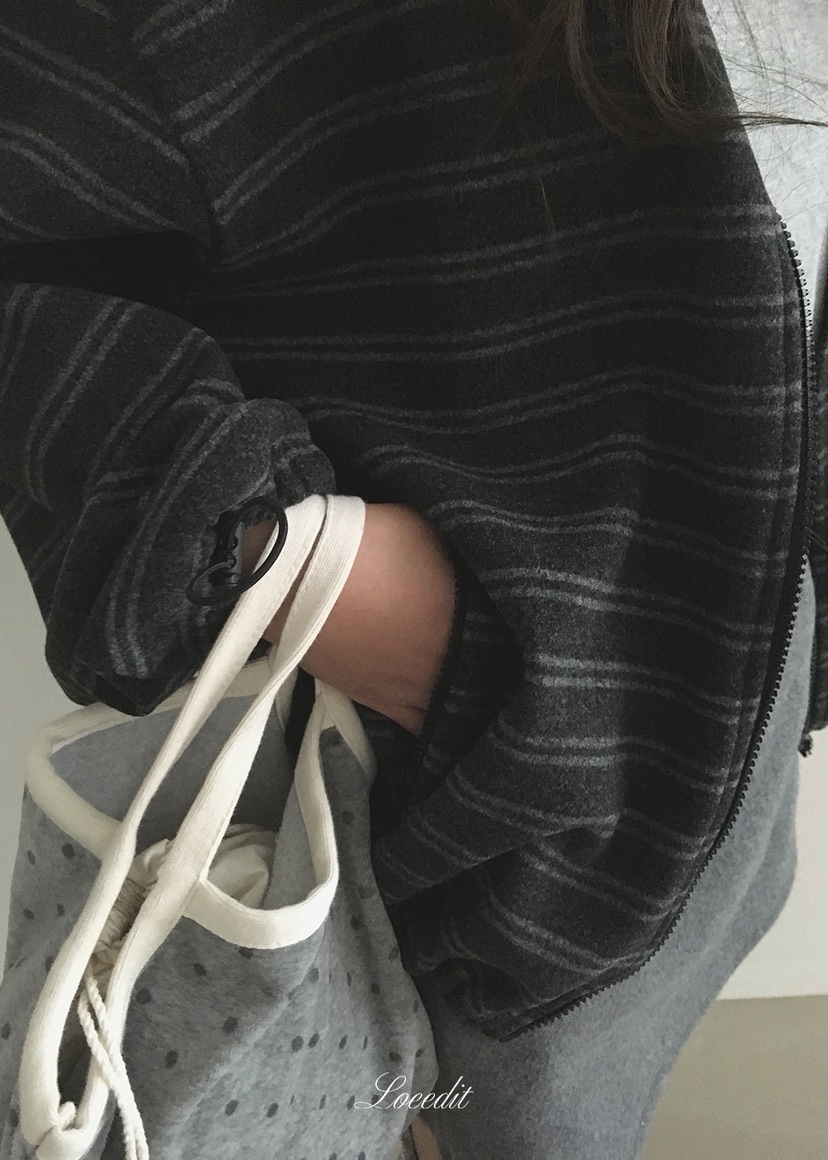 LOEEDIT韓國直郵女士新款推薦時尚休閑熱賣人氣衛衣拉鏈絨LOEEDIT衛衣