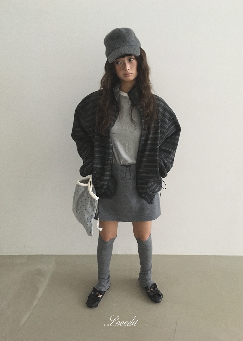LOEEDIT韓國直郵女士新款推薦時尚休閑熱賣人氣衛衣拉鏈絨LOEEDIT衛衣