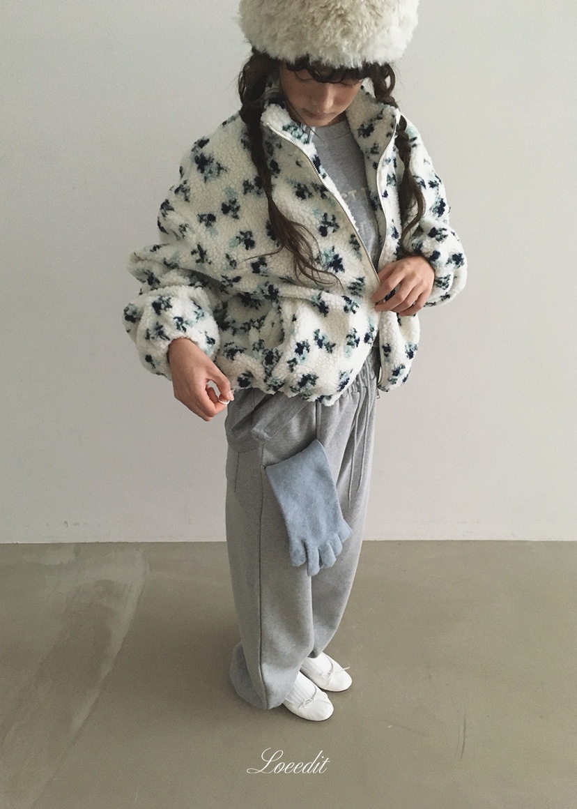 LOEEDIT韓國直郵女裝新款推薦人氣熱賣休閑休閑褲抓絨運動LOEEDIT休閑褲