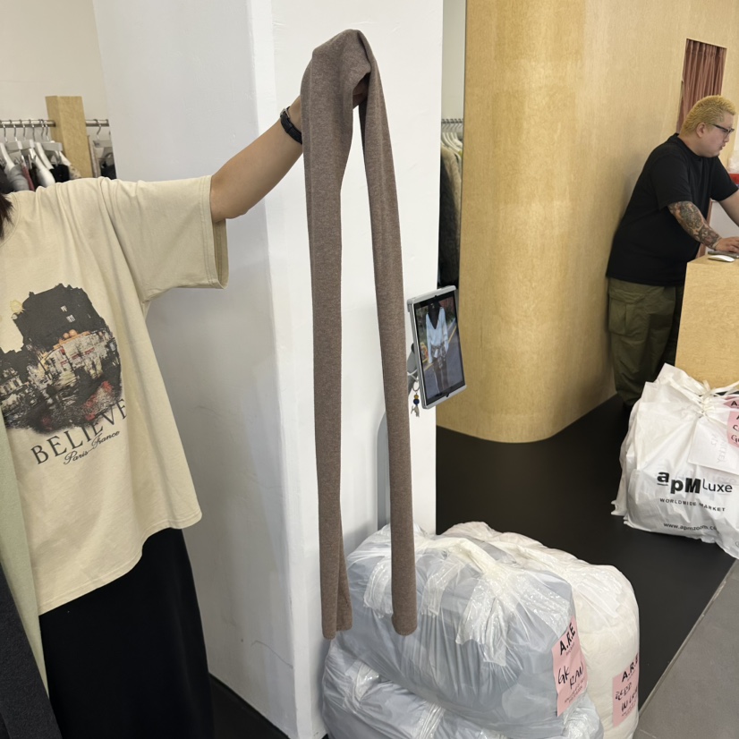 ARE東大門代購女裝新款熱賣時尚推薦人氣圍巾披肩羊絨圍巾棉ARE圍巾/披肩圖色2