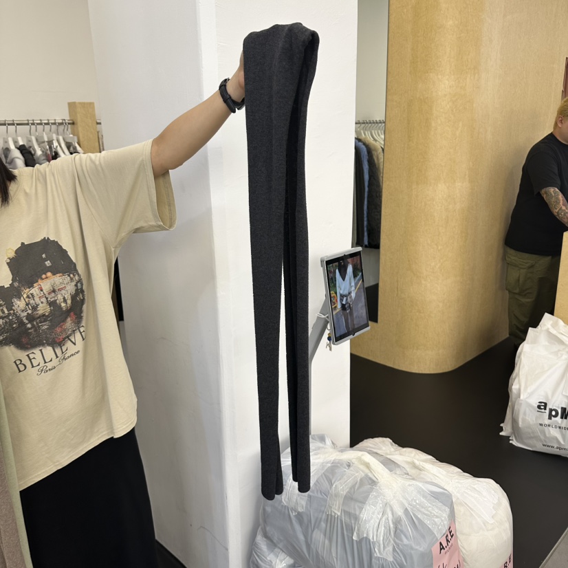 ARE東大門代購女裝新款熱賣時尚推薦人氣圍巾披肩羊絨圍巾棉ARE圍巾/披肩圖色3