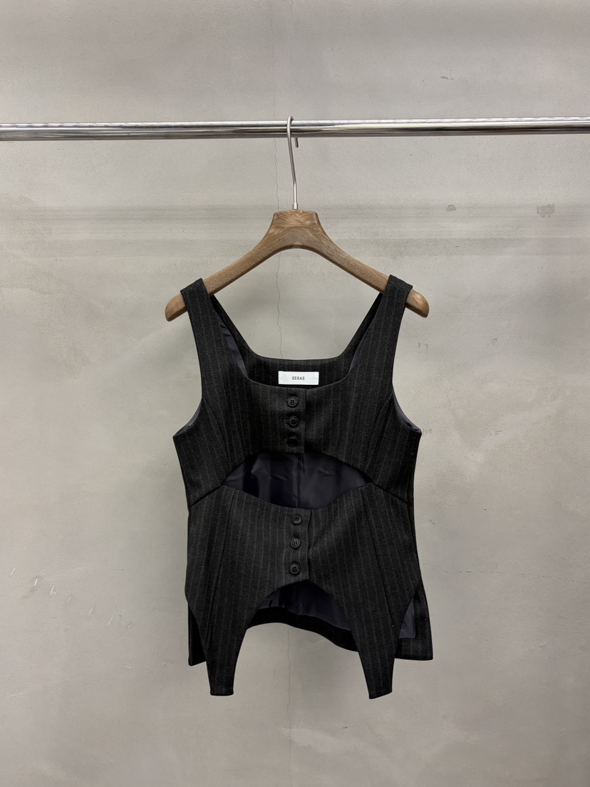 EERAE韓國直郵女裝新品人氣時尚推薦真品熱賣休閑吊帶背心EERAE吊帶/背心圖色1墨色