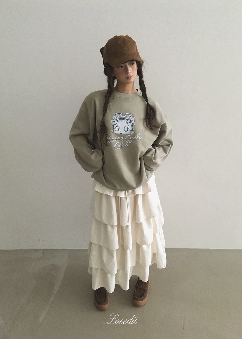 LOEEDIT韓國直郵女裝新款推薦時尚熱賣人氣真品休閑衛衣LOEEDIT衛衣