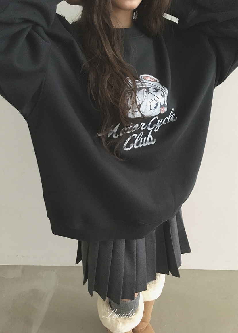 LOEEDIT韓國直郵女裝新款推薦時尚熱賣人氣真品休閑衛衣LOEEDIT衛衣