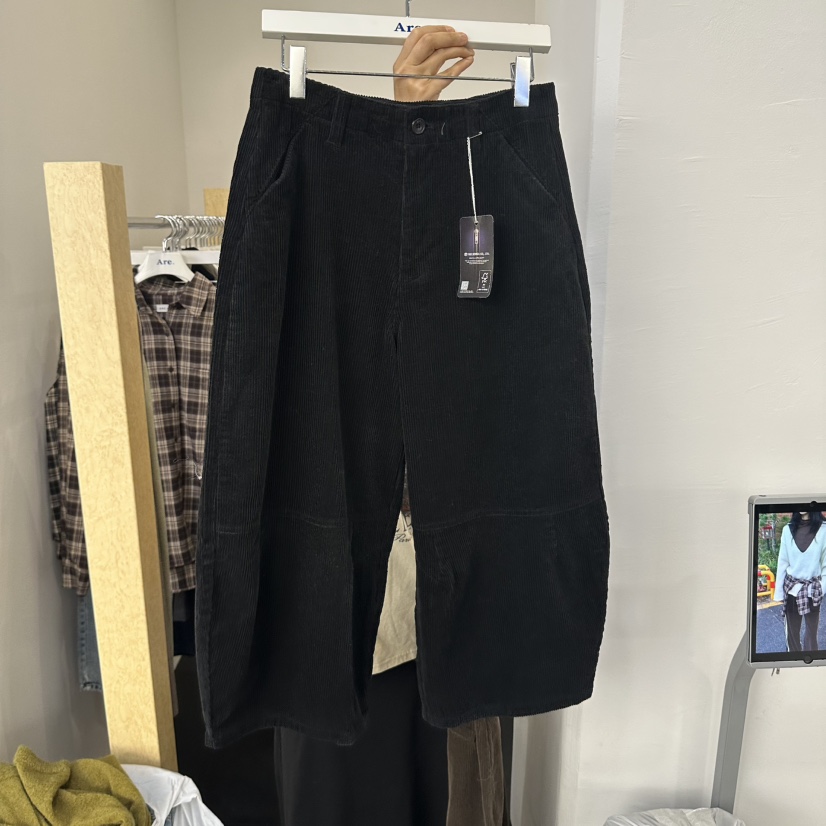 ARE東大門實拍女裝新品真品熱賣推薦休閑人氣休閑褲燈芯絨ARE休閑褲圖色2