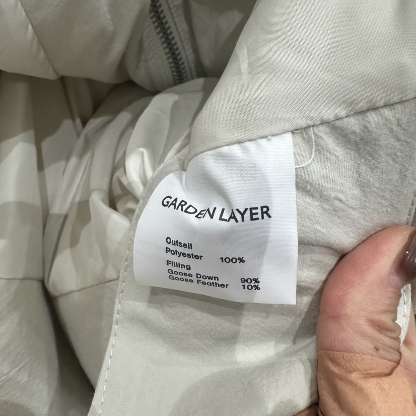 GARDEN LAYER東大門實拍女士新款休閑短款羽絨服短款絨鵝GARDEN LAYER短款羽絨服