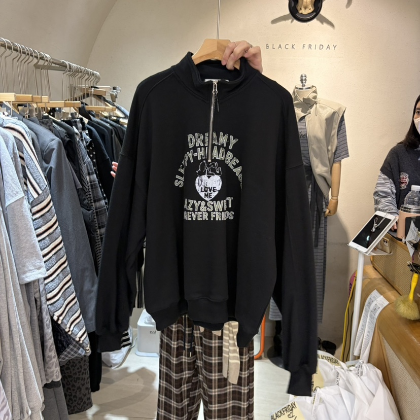 BLACKFRIDAY東大門代購女士新款真品推薦熱賣人氣衛衣史努比BLACK FRIDAY衛衣圖色3