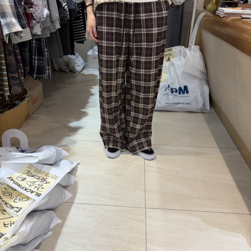 BLACKFRIDAY東大門實拍女裝新款真品推薦休閑熱賣人氣休閑褲BLACK FRIDAY休閑褲圖色3