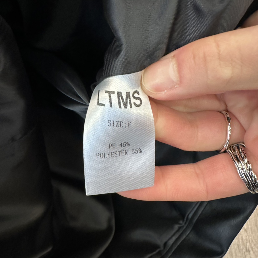 LTMS東大門實拍女士新品休閑熱賣人氣真品時尚推薦皮衣連帽LTMS皮衣