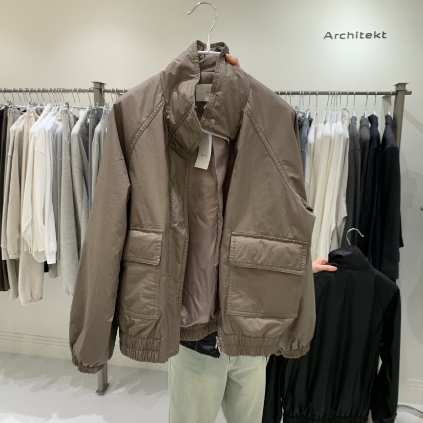 ARCHITEKT東大門直郵女裝新品時尚休閑熱賣人氣短款棉服棉ARCHITEKT短款棉服圖色1