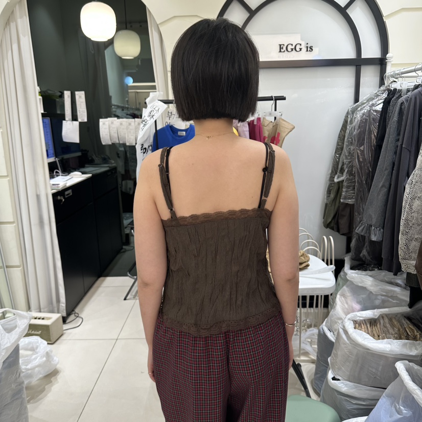 EGG IS東大門代購女裝新品時尚熱賣休閑人氣推薦吊帶背心EGG IS吊帶/背心