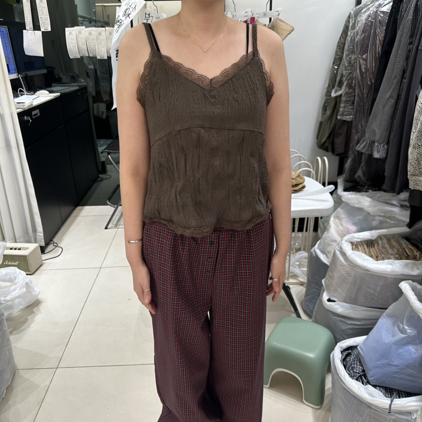 EGG IS東大門代購女裝新品時尚熱賣休閑人氣推薦吊帶背心EGG IS吊帶/背心圖色2