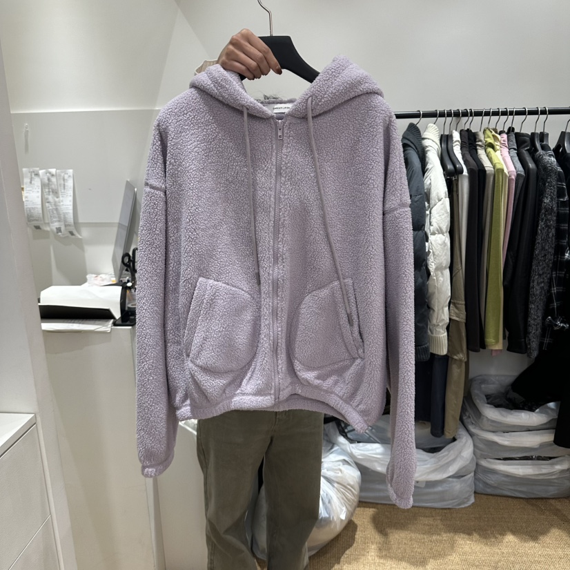 GARDEN LAYER東大門直郵女裝新品推薦人氣夾克連帽衫抓絨GARDEN LAYER夾克圖色1