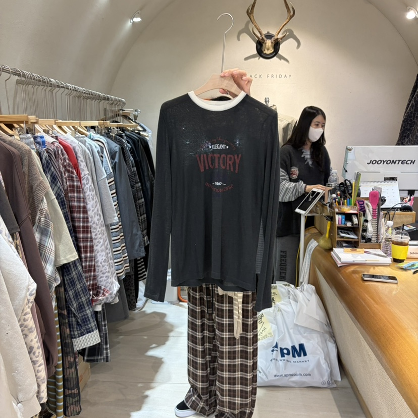 BLACKFRIDAY東大門實拍女士新款推薦熱賣時尚真品人氣針織衫BLACK FRIDAY針織衫圖色2