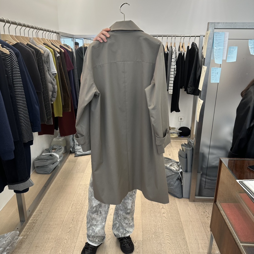 LTMS韓國直郵女裝新品推薦時尚休閑真品人氣熱賣長款風衣LTMS長款風衣