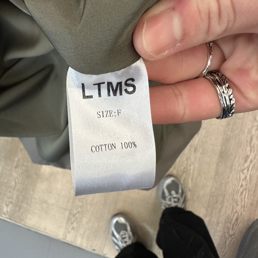 LTMS韓國直郵女裝新品推薦時尚休閑真品人氣熱賣長款風衣LTMS長款風衣