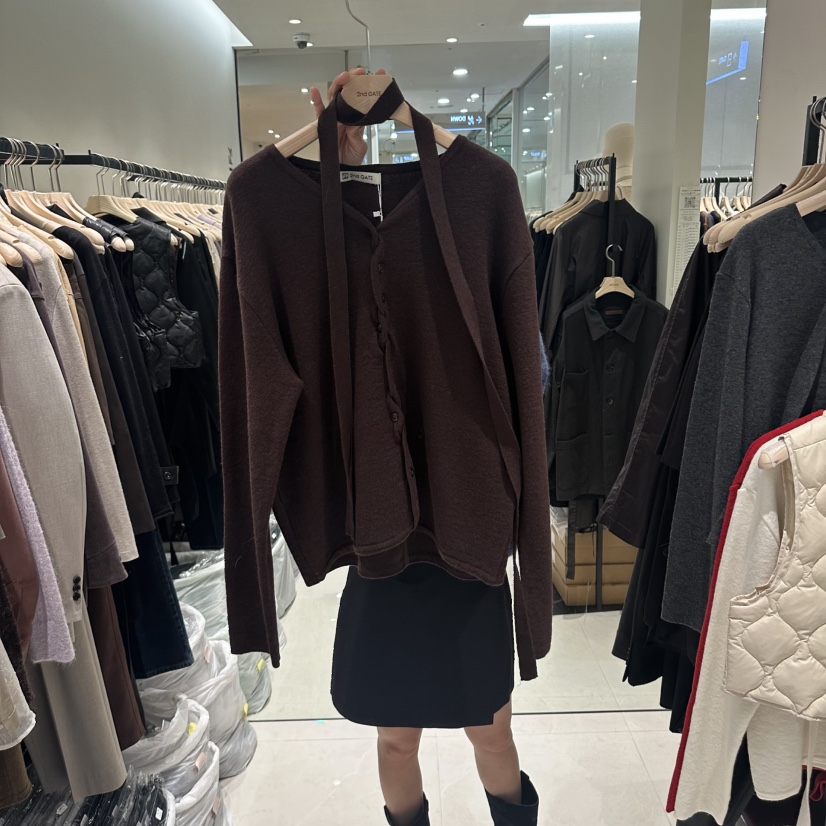 2ND GATE東大門直郵女士新品人氣時尚推薦休閑真品熱賣開衫2ND GATE開衫圖色3