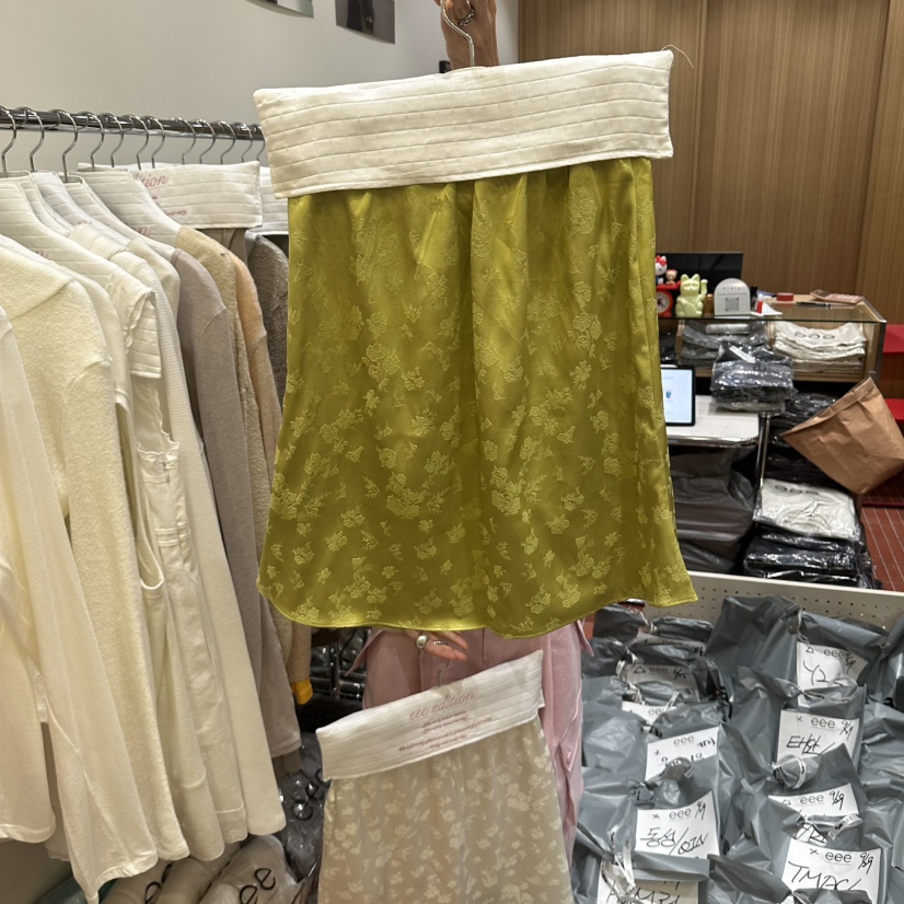 EEE東大門代購女裝新款推薦人氣時尚休閑熱賣半身裙中短裙EEE半身裙/中短裙圖色2