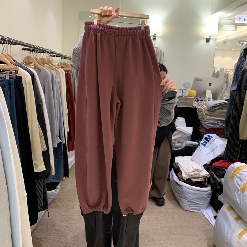 BREEZE韓國代購女士新品休閑熱賣時尚推薦人氣休閑褲加絨BREEZE休閑褲