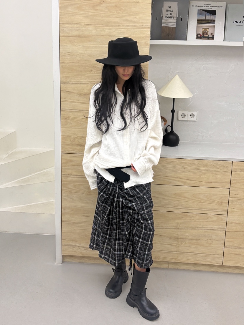 NO ANSWER東大門實拍女士新品真品人氣熱賣推薦休閑長裙NO ANSWER長裙