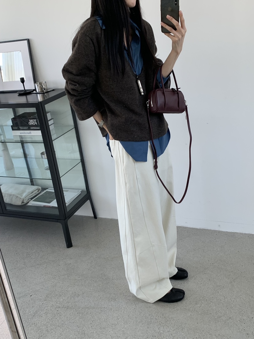 TRUE韓國直郵女裝新品休閑熱賣推薦時尚真品人氣針織衫深VTRUE針織衫
