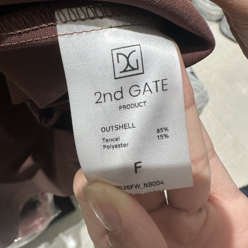 2ND GATE韓國直郵女裝新品休閑熱賣人氣襯衫蕾絲衫含腰帶2ND GATE襯衫/蕾絲衫